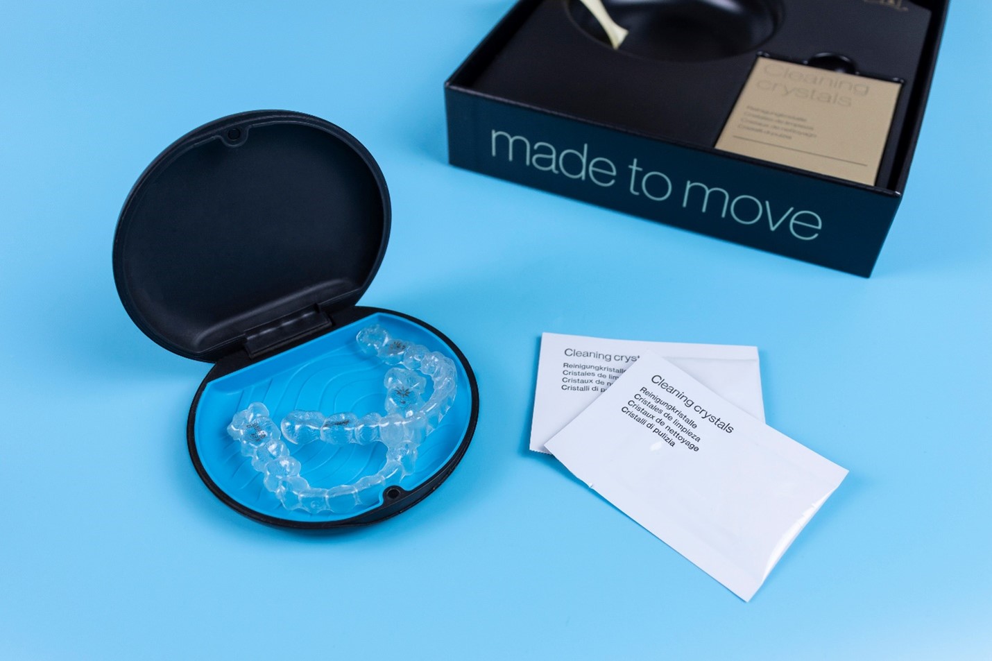 How To Use Invisalign Cleaning Crystals Salmon Brook Dental